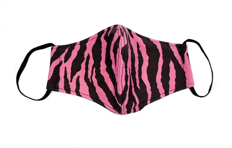 Pink Zebra Face Mask Mouth Cover Face Cover Mask