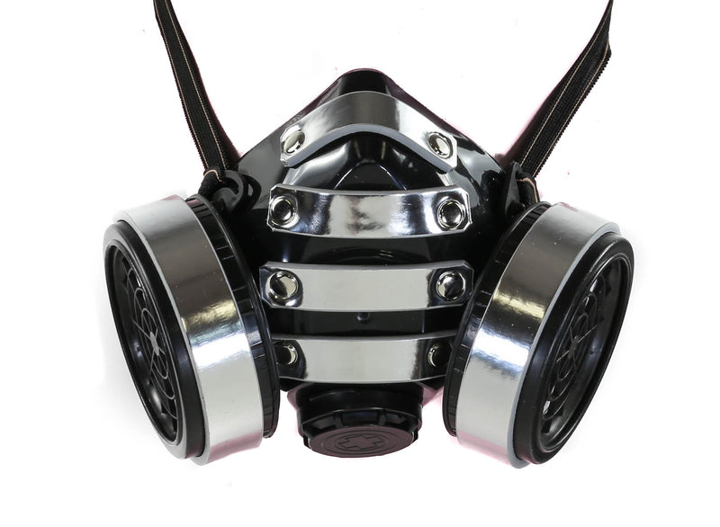 Strapped Gas Mask Respirator