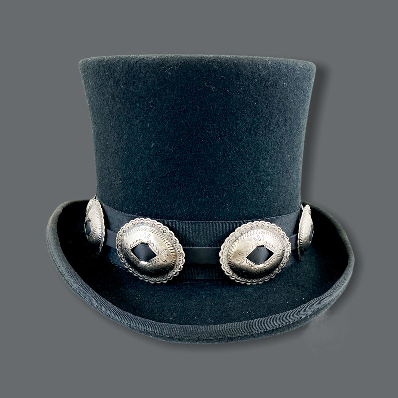 Oval Concho Top Hat