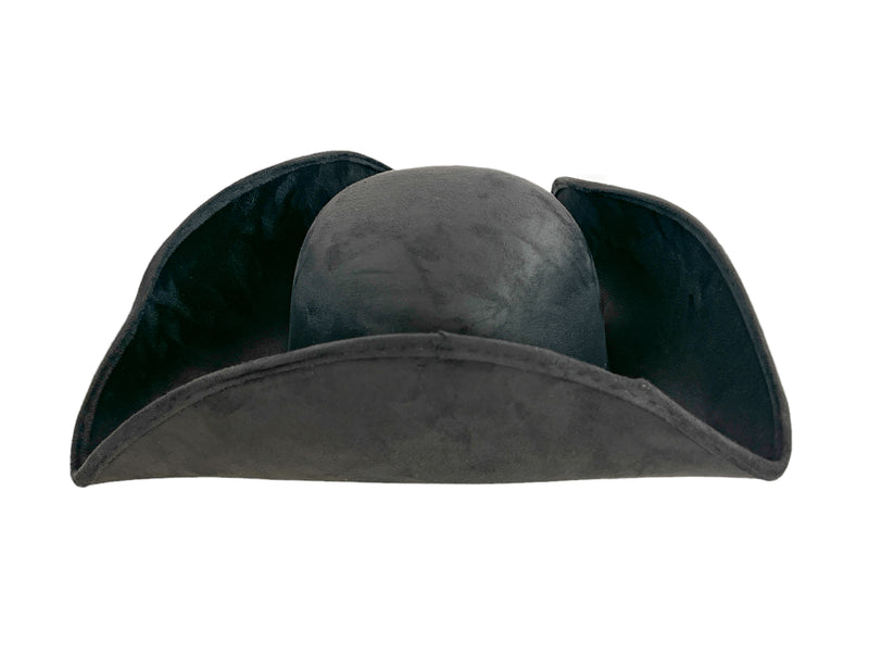 Black Pirate Hat Plain