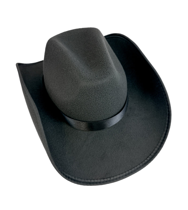 Cowboy Hat  Wide Brim Plain Western Hat