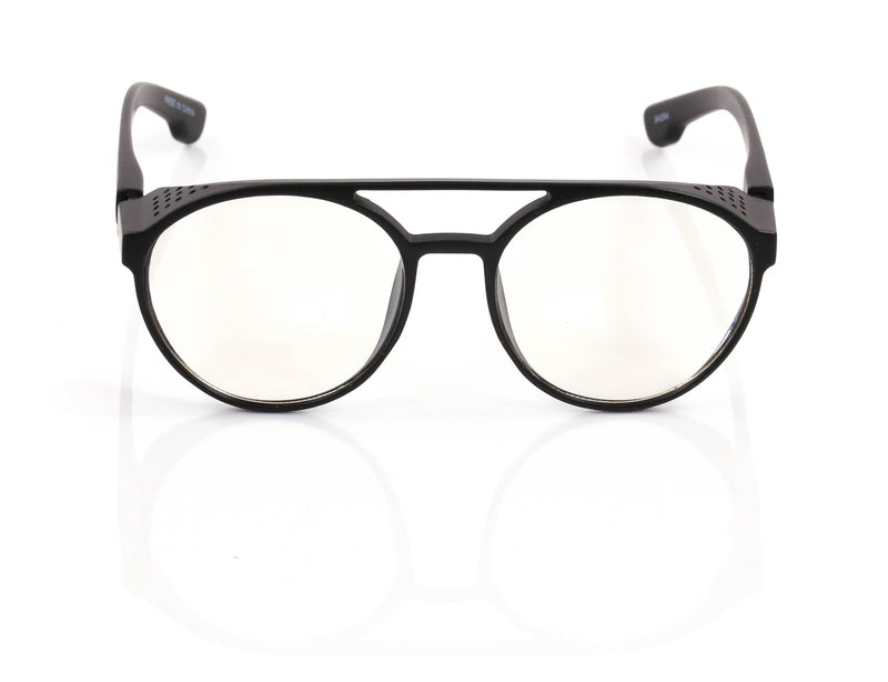 Clear Retro Steampunk Style Side Mesh Sunglasses Retro Unisex Eye wear Glasses