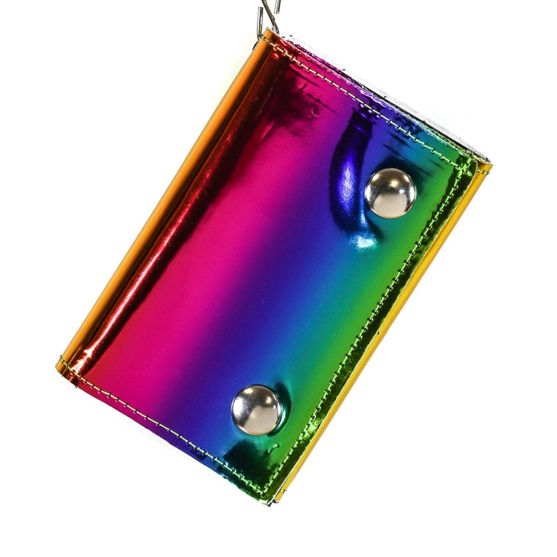 RAINBOW HOLOGRAPHIC WALLET