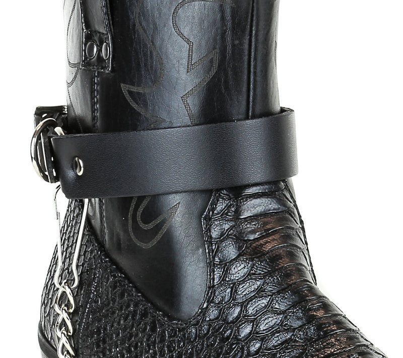 PLAIN LEATHER BOOT STRAP