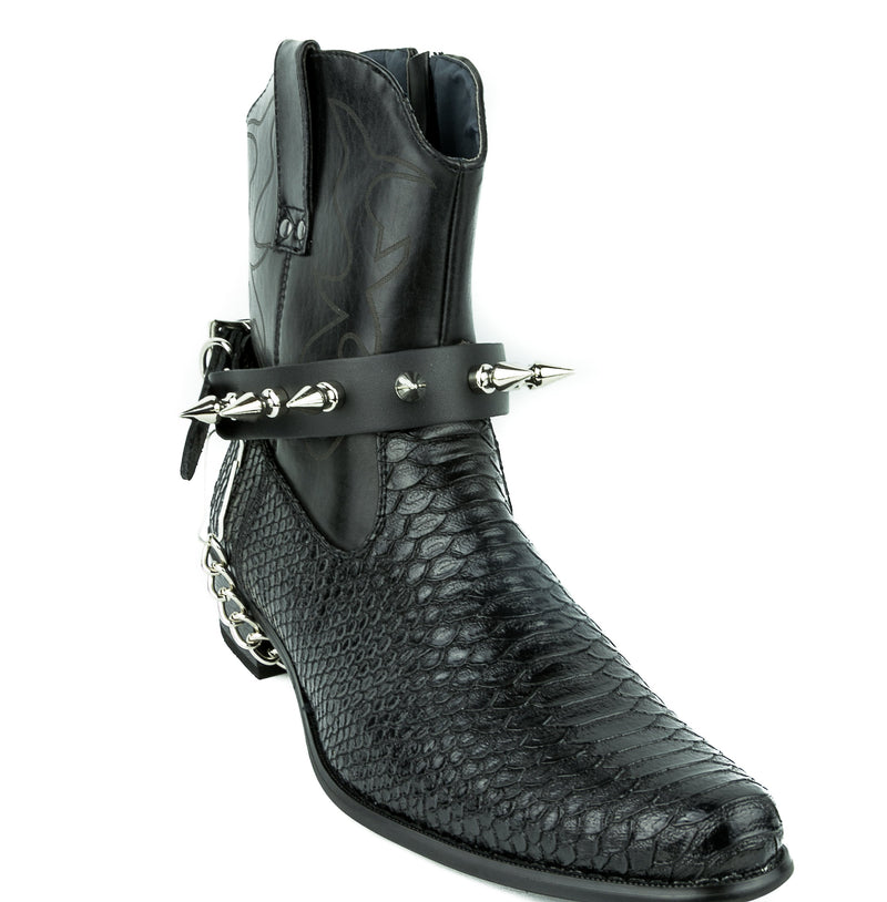 SINGLE ROW 1" SPIKE BOOT STRAP