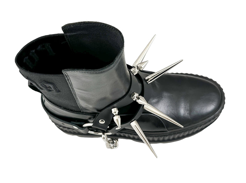 SPIKE XL DOUBLE STRAP  BOOTSTRAP LEATHER