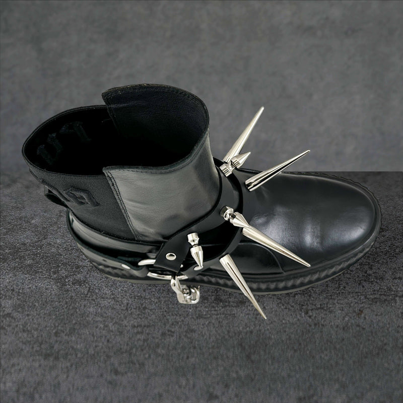 SPIKE XL DOUBLE STRAP  BOOTSTRAP LEATHER