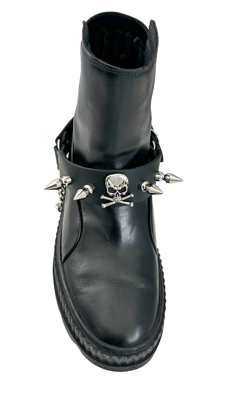 SPIKE AND SKULL  BOOTSTRAP