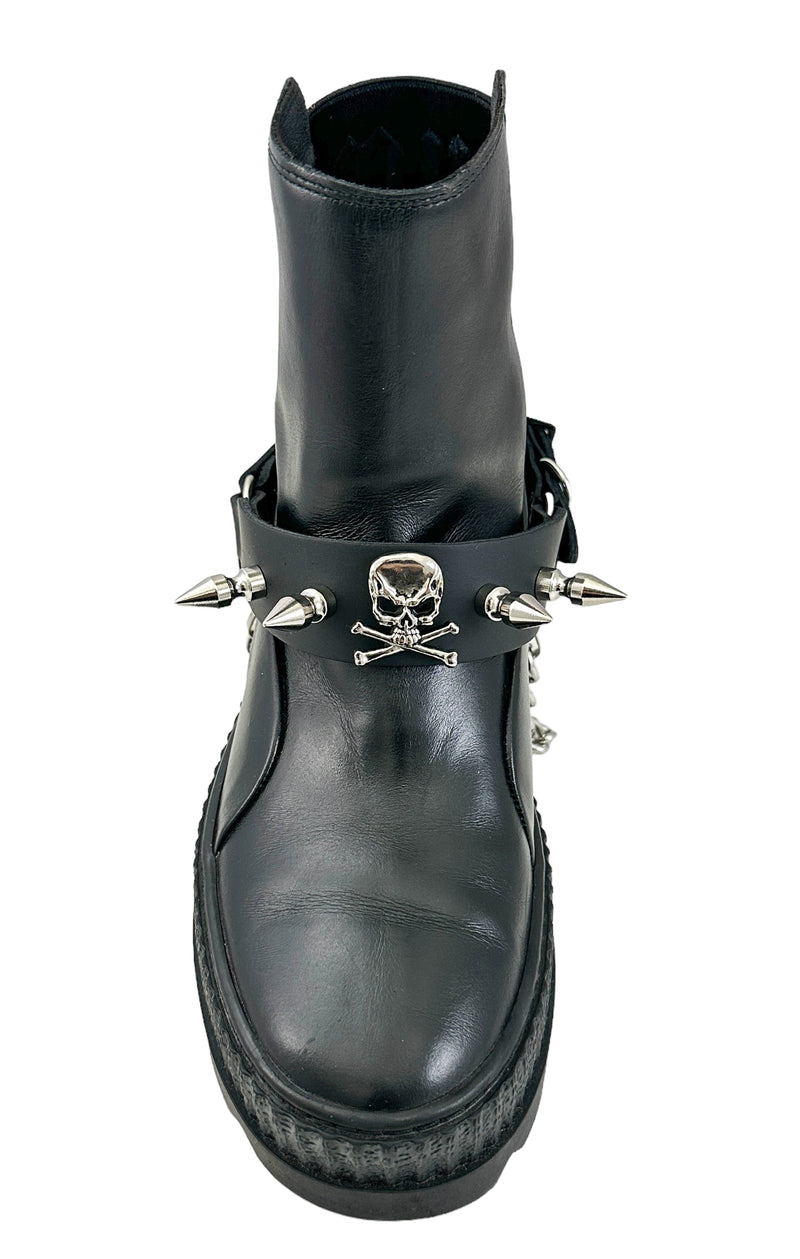 SPIKE AND SKULL  BOOTSTRAP