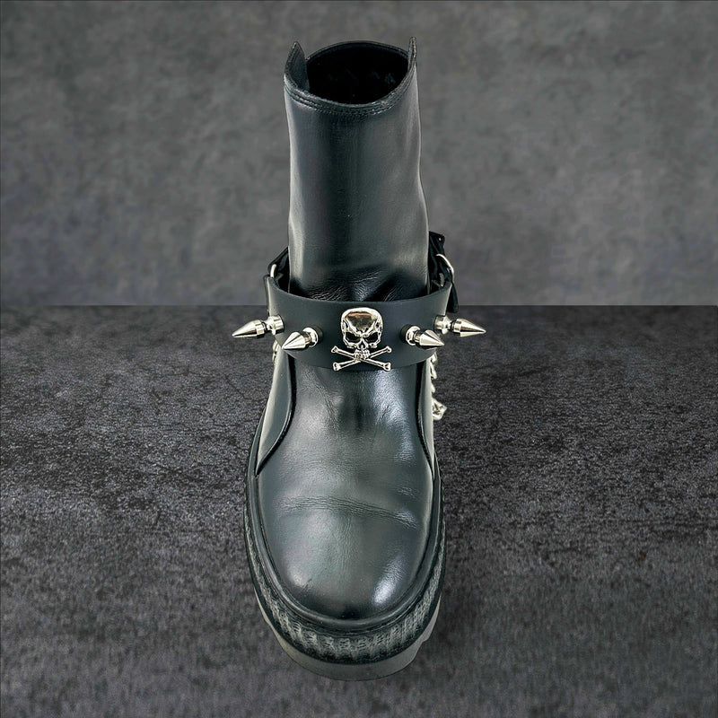 SPIKE AND SKULL  BOOTSTRAP