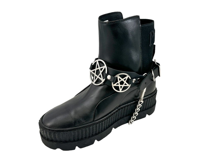 PENTAGRAM  BOOTSTRAP LEATHER