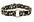 FUZZY LEOPARD BONDAGDE RING CHOKER