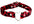 FUZZY LEOPARD HEART RING BONDAGDE RING CHOKER