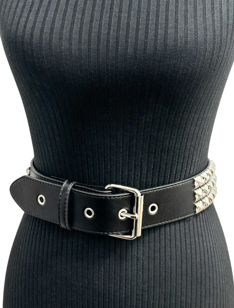 Vegan Studded Belt