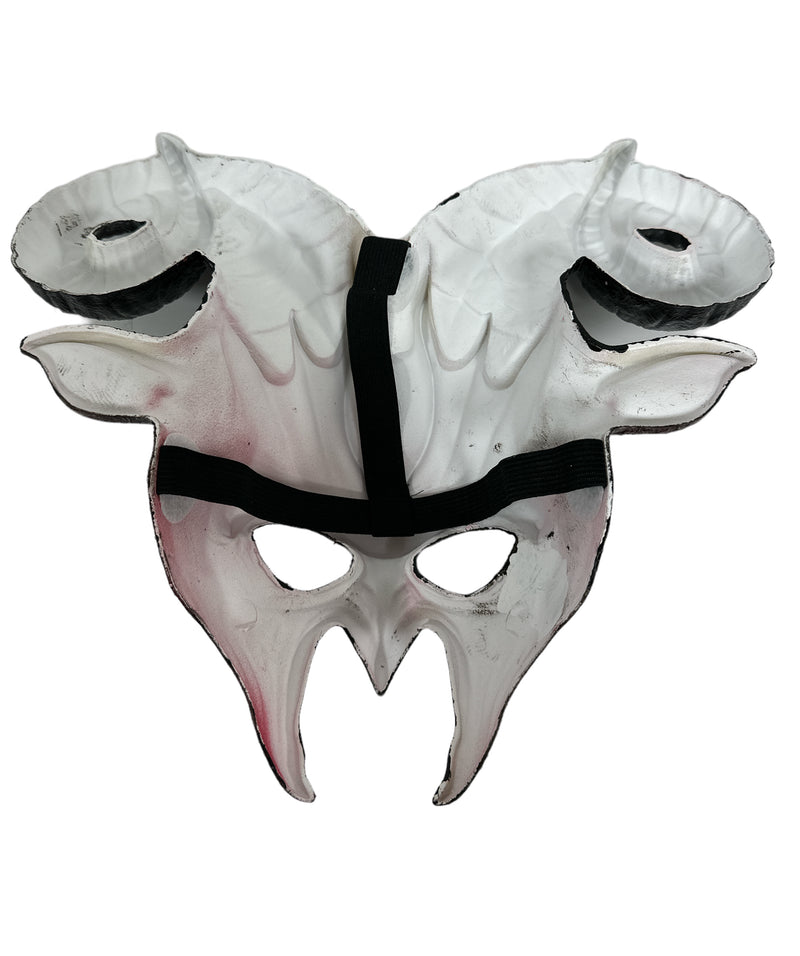Red Devil Mask With Horn