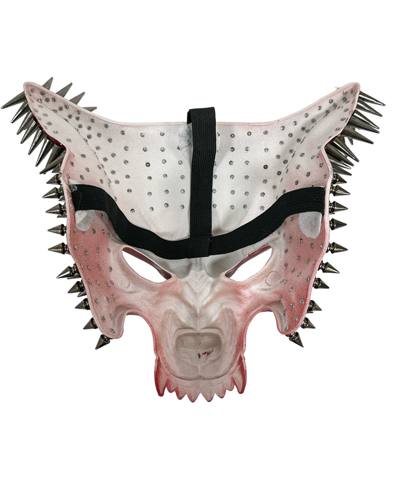 Red Wolf Spike Mask