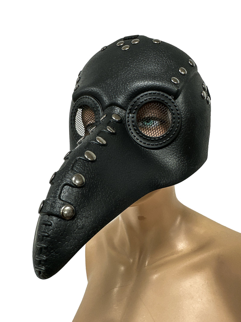 Plague Doctor Mask Leather And Rivets