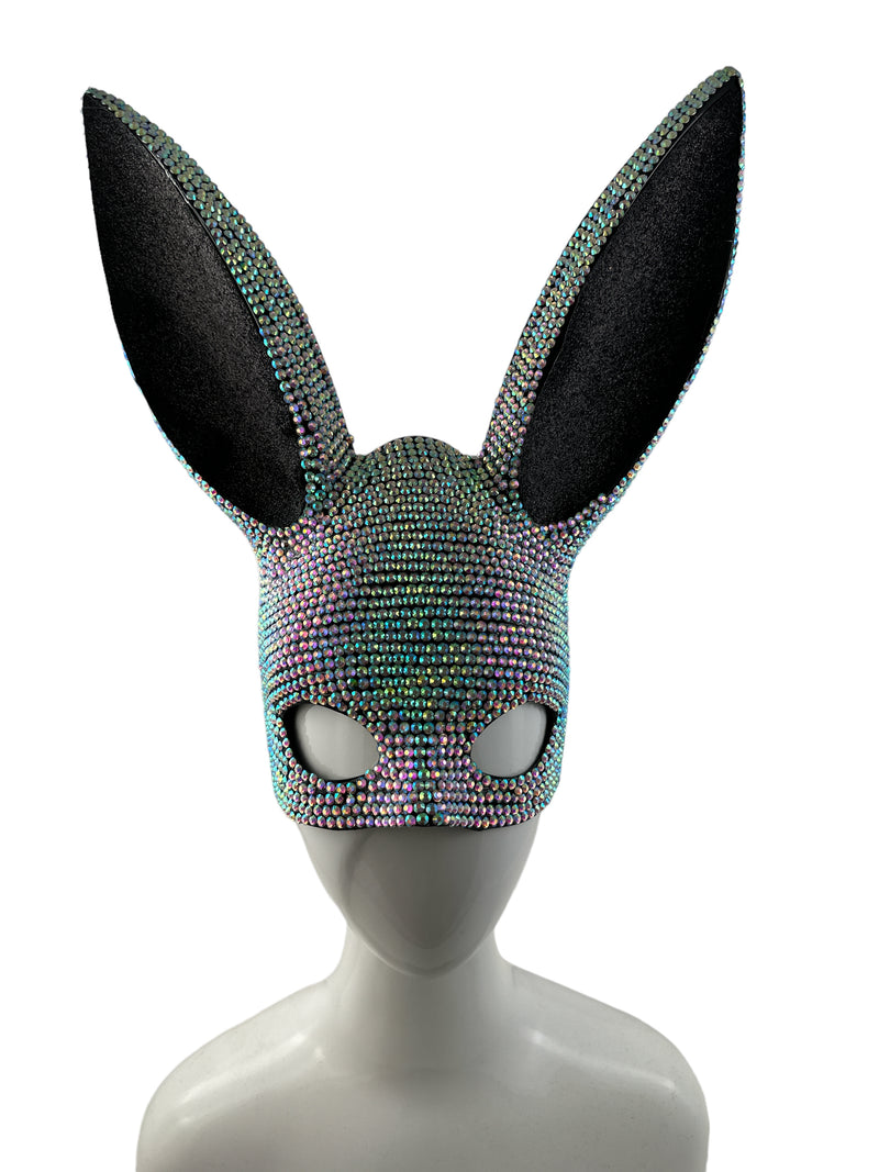 Rhinestone Bunny Mask