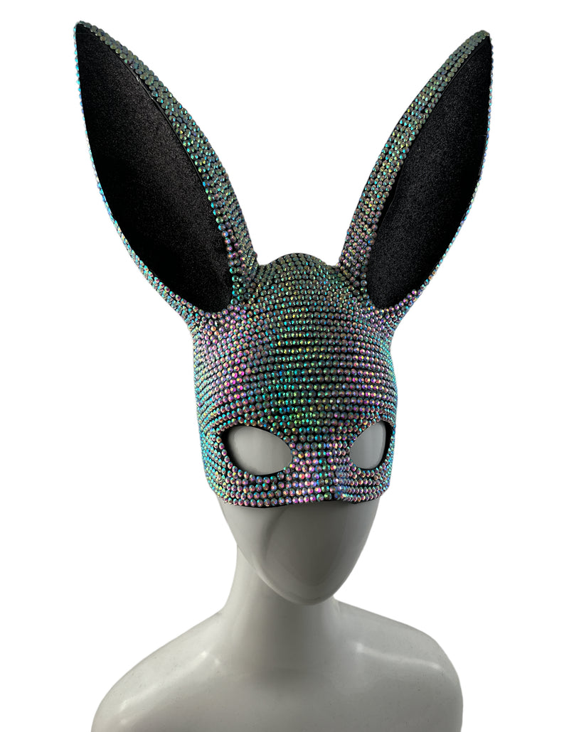 Rhinestone Bunny Mask