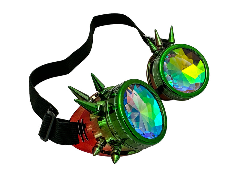 Spike Rainbow Kaleidoscopic Goggles G210