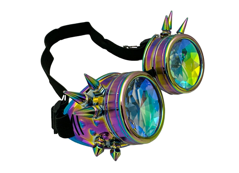 Spike Rainbow Kaleidoscopic Goggles G210