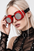 Mesh Screen Steampunk Style Goggles G261