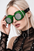 Mesh Screen Steampunk Style Goggles G261