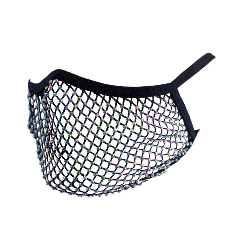 Mesh Rainbow Face Mask Mouth Cover Face Cover Mask With Filter Pocket