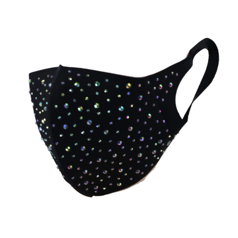 Rhinestone Face Mask Mouth Cover Face Cover Mask With Filter Pocket