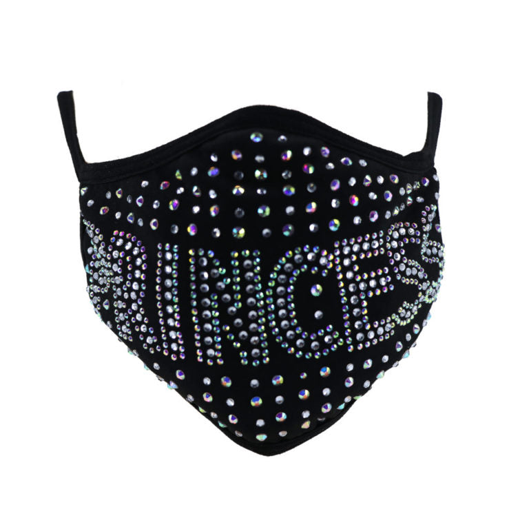 Princess Bling Rainbow Face Mask Mouth Cover Face Cover Mask