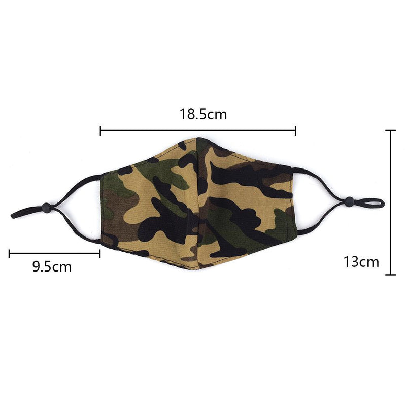 Camouflage Face Mask Mouth Cover Face Cover Mask