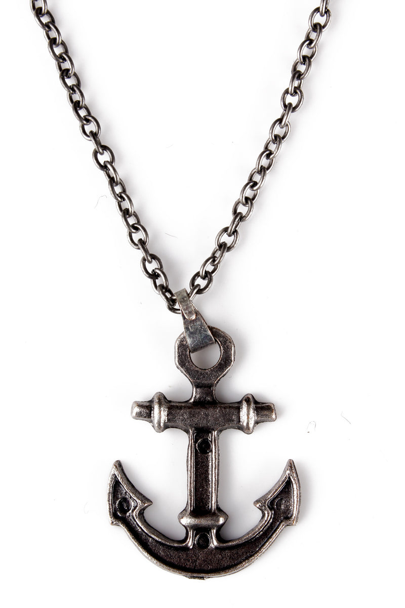 Nautical Necklace Anchor Pendant