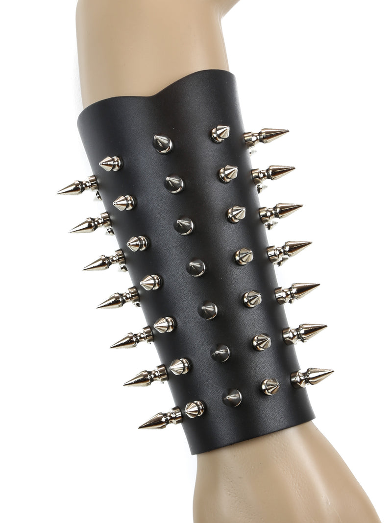 Black Armband With Spikes