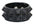ASSORTED RUBBER, 2 ROW 1/2" PYRAMID BRACELET, GLOW IN THE DARK