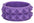 ASSORTED RUBBER, 2 ROW 1/2" PYRAMID BRACELET, GLOW IN THE DARK
