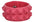 ASSORTED RUBBER, 2 ROW 1/2" PYRAMID BRACELET, GLOW IN THE DARK