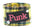 ASSORTED PLAID COLOR BRACELET WITH REBEL PATCH & STAR STUD, 1 3/4" WIDE