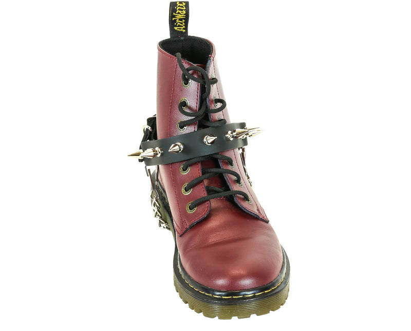Large Spike Boot Strap Single Piece