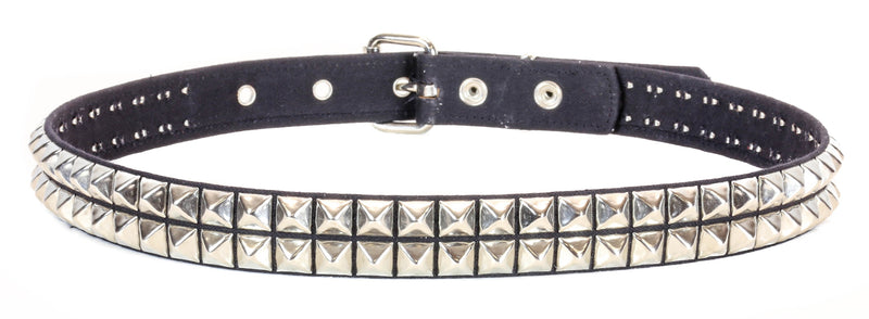 Canvas 2 Row Studded Punk Influenced Belt By Funk Plus