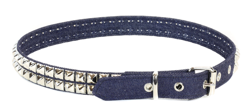 Canvas 2 Row Studded Punk Influenced Belt By Funk Plus