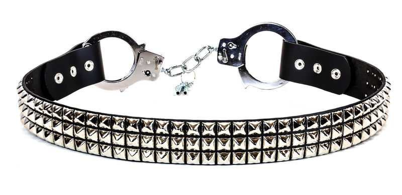 Studded Handcuff Belt By Funk Plus