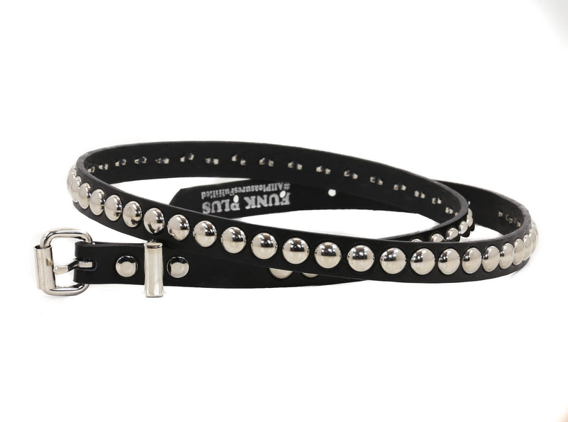1 Row 1/2" Conical Stud  Punk Influenced Belt By Funk Plus