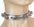 Shiny Patent Spike Choker