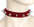 Velvet Cone Spike Choker