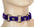 Skinny 3 Ring Velvet Vampyre Choker