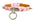 Neon Color Cone Spike Choker