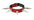 Extra large Spike Choker Vegan Neon Leather