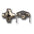 CROSS STUD 12MM-25 PACK