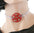 Clear PVC Pentagram Choker