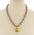Copy of Rope Chain Multi Link Square Padlock Pendant Choker